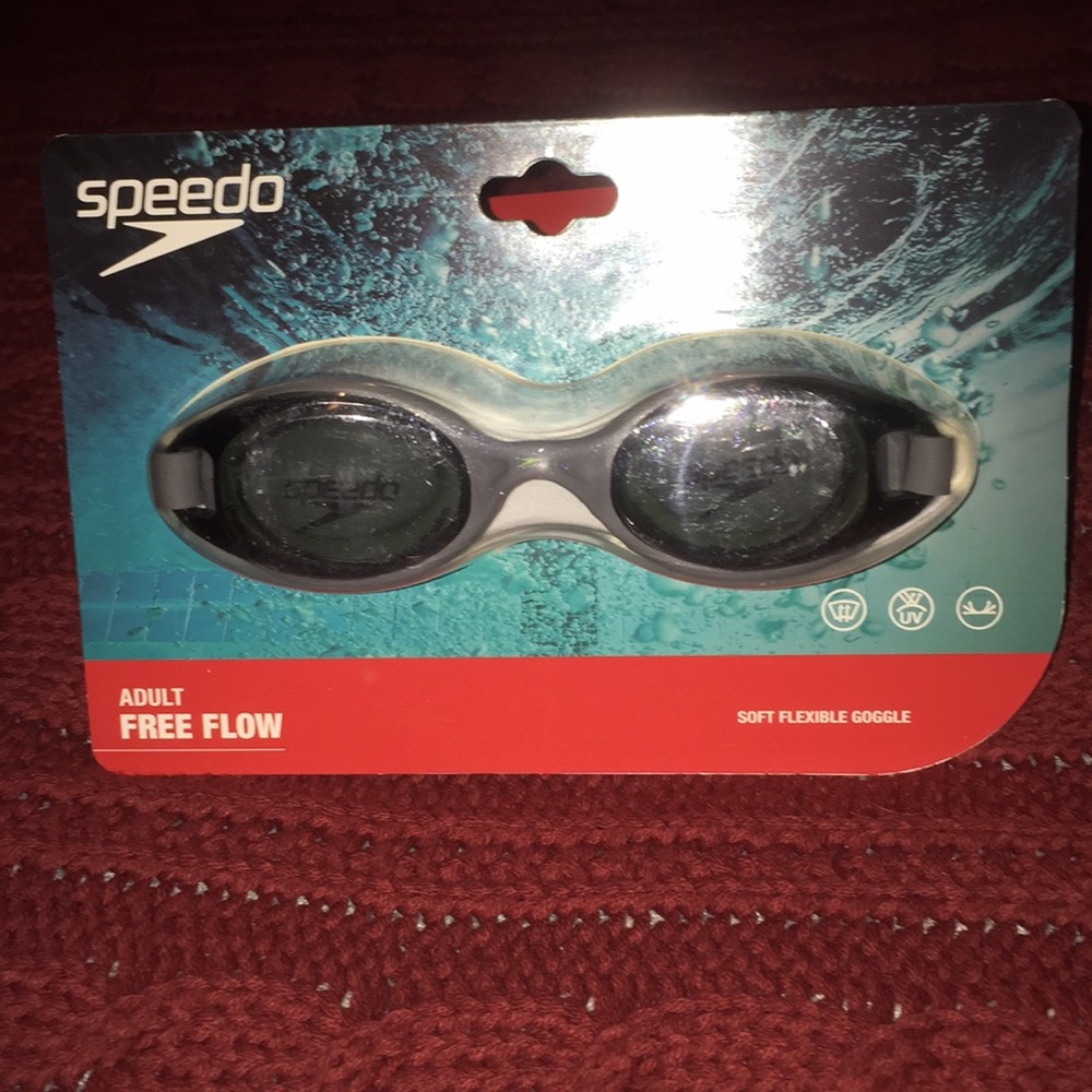 Speedo Adult Swim Goggles Gray/Green